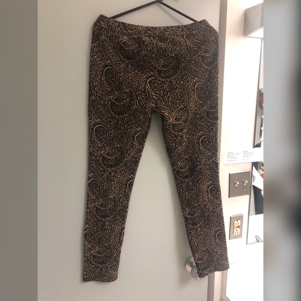Free people embroidered leggings